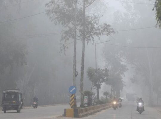 Today's atmosphere in Delhi contrasts sharply with Punjab, Haryana freeze