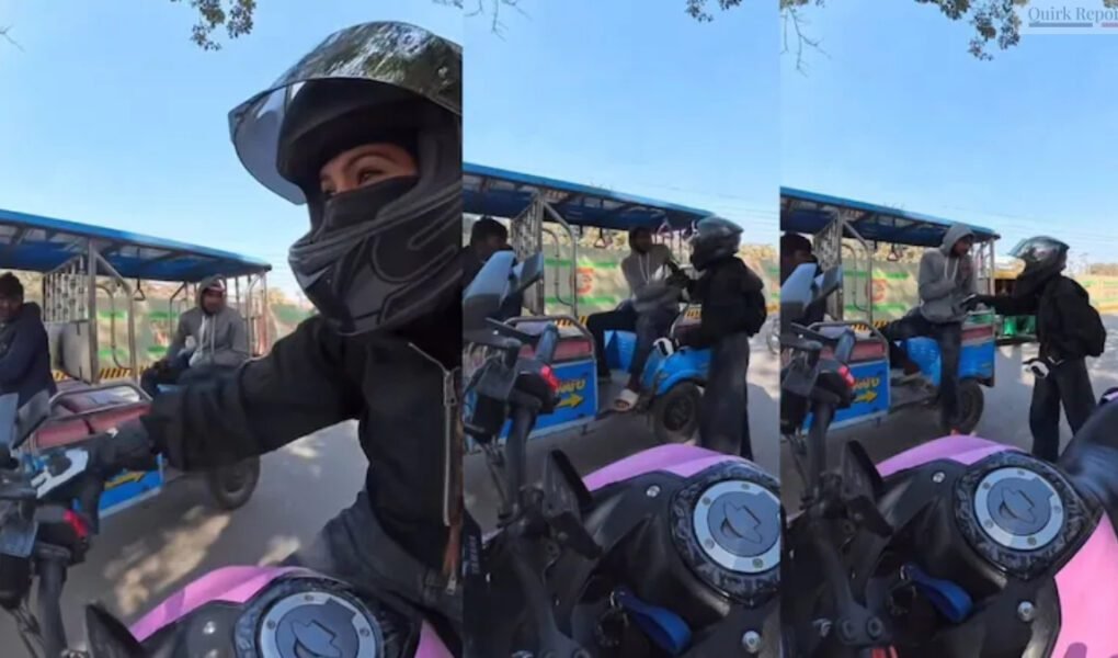 Viral Instagram Video Shows Woman Biker Slapping Man For Obscene Gestures