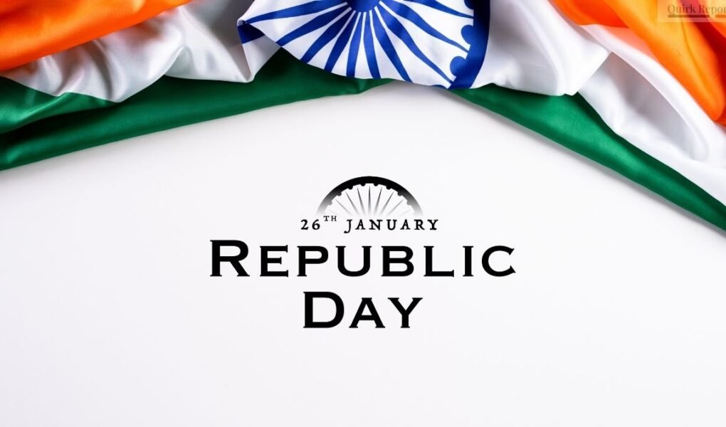 India Republic Day 2026 celebration with tricolor flag and Ashoka Chakra on January 26