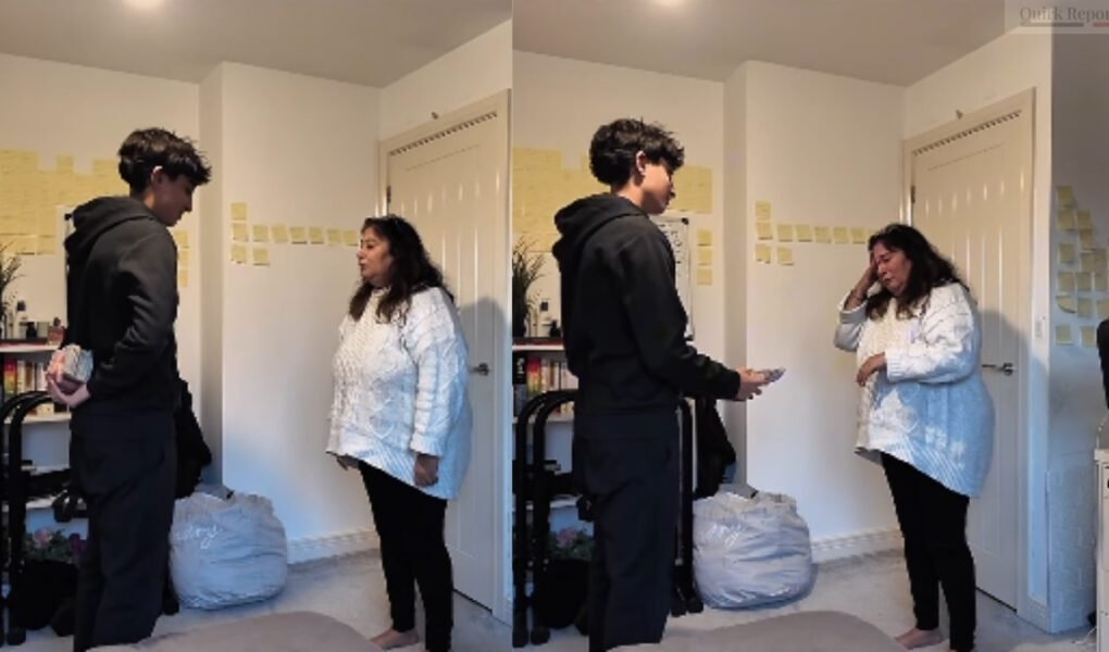 viral video son pays off mother’s ₹12 lakh debt emotional moment