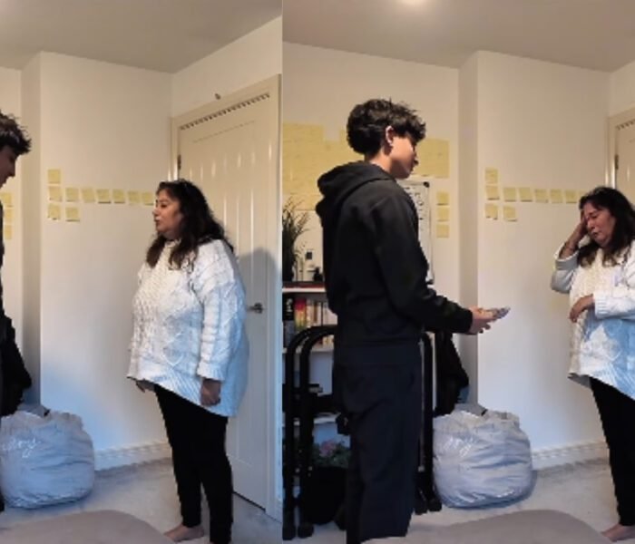 viral video son pays off mother’s ₹12 lakh debt emotional moment