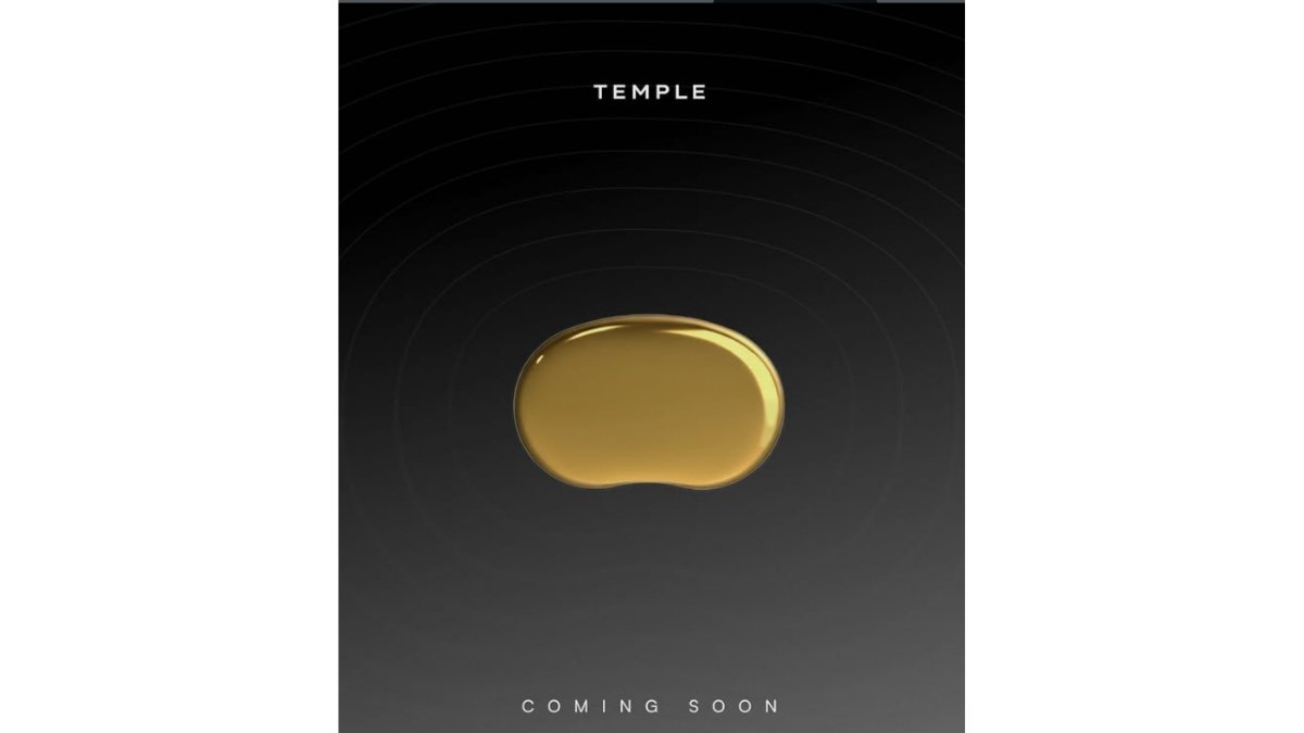 Zomato CEO Deepinder Goyal wearing Temple Device wearable on his temple, tracking brain blood flow in experimental health-tech test