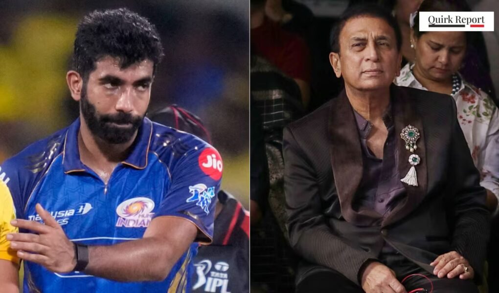 Sunil Gavaskar Jasprit Bumrah Controversy News