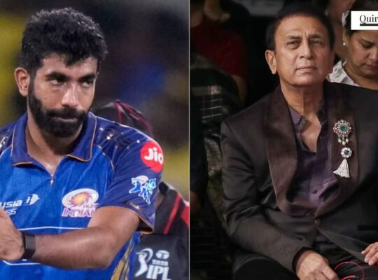 Sunil Gavaskar Jasprit Bumrah Controversy News