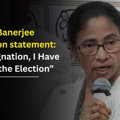 Mamata Banerjee resignation statement