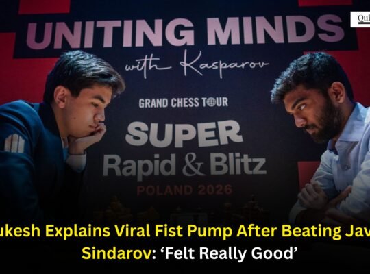 D Gukesh Explains Viral Fist Pump After Beating Javokhir Sindarov: ‘Felt Really Good’