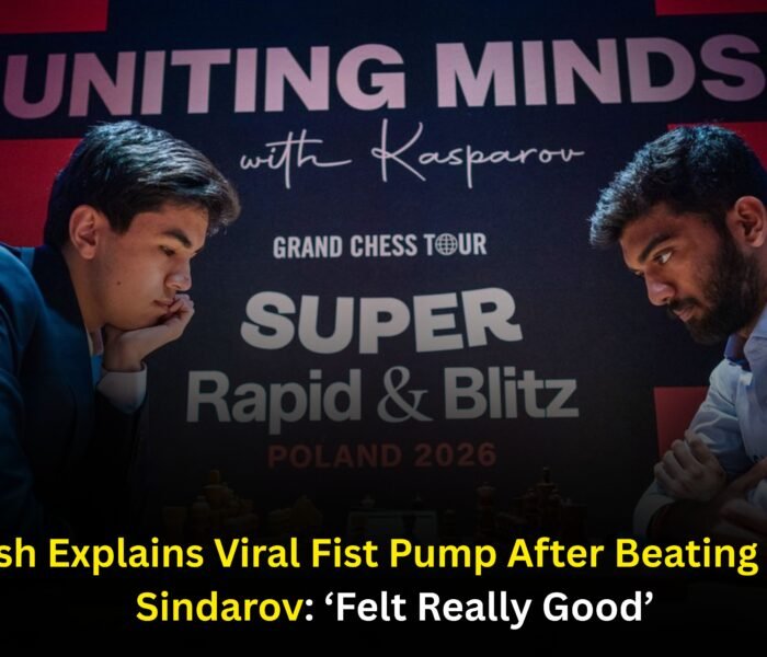D Gukesh Explains Viral Fist Pump After Beating Javokhir Sindarov: ‘Felt Really Good’