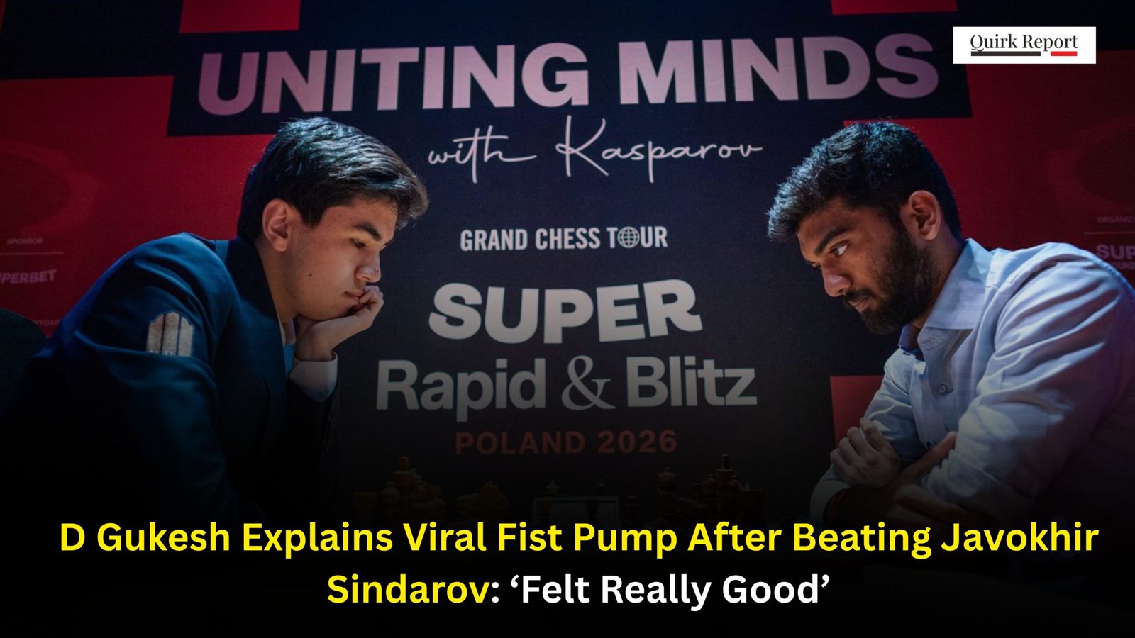 D Gukesh Explains Viral Fist Pump After Beating Javokhir Sindarov: ‘Felt Really Good’