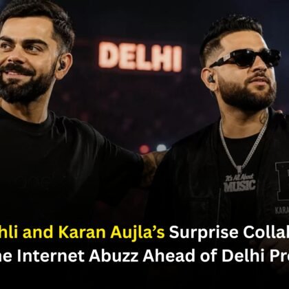 Virat Kohli and Karan Aujla’s Surprise Collaboration Sets the Internet Abuzz Ahead of Delhi Premiere