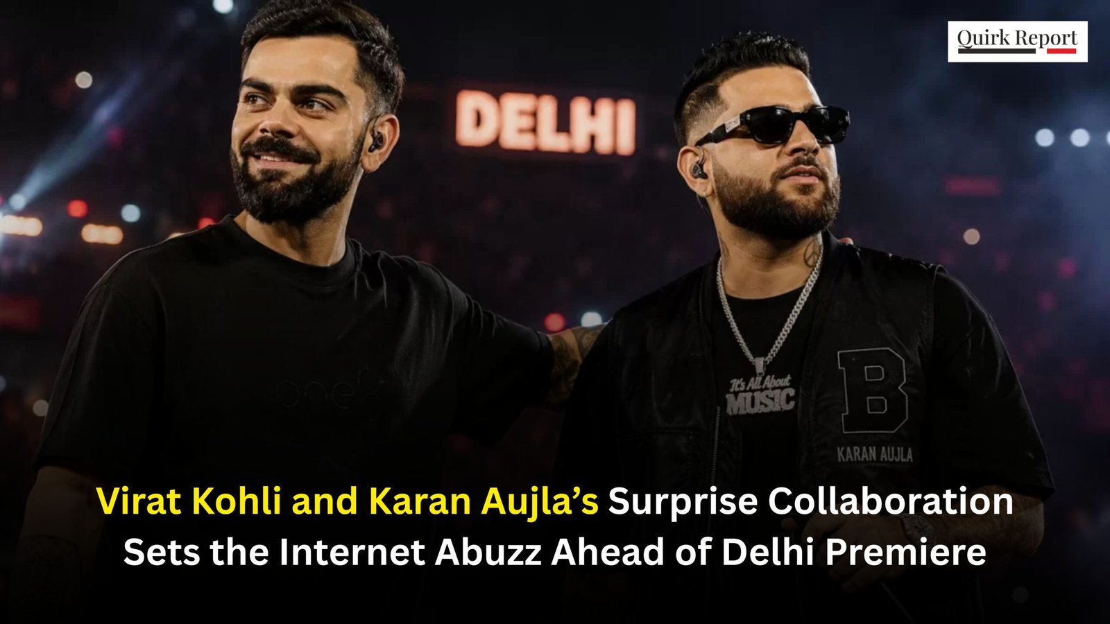 Virat Kohli and Karan Aujla’s Surprise Collaboration Sets the Internet Abuzz Ahead of Delhi Premiere